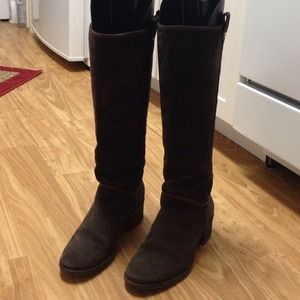 Kate Spade Brown suede boots