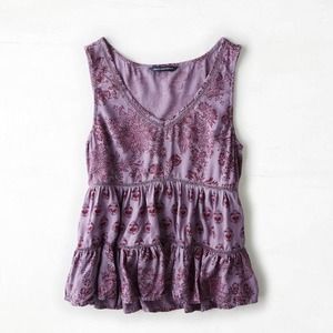 American Eagle Boho Tank Top