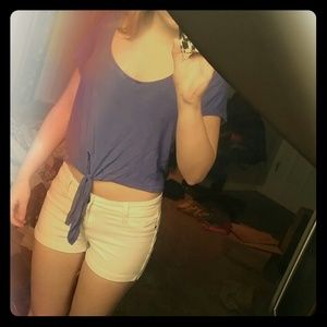 Cropped shirt