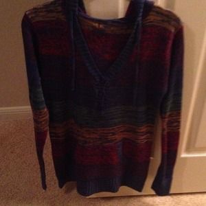 Multicolored hoodie