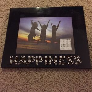 "happiness" picture frame