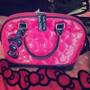 Hello Kitty Embossed Tote with matching wallet