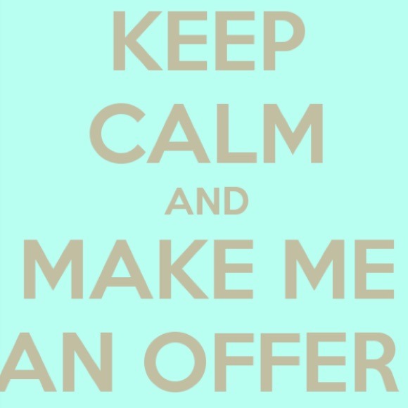 Make me an offer! I'm flexible on prices! ❤️❤️