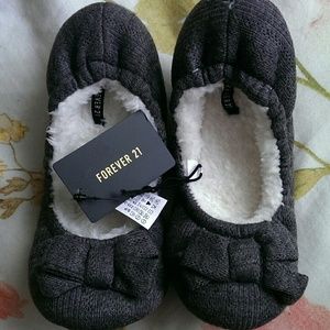 Cute gray slippers