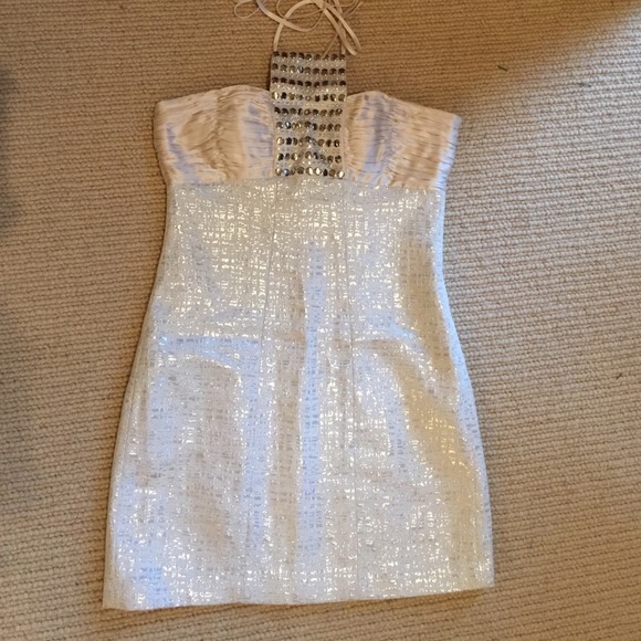 White and Silver dress