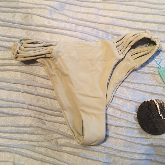 $30🅿️🅿️Frankie's Bikinis Willow Bottom Grey XS