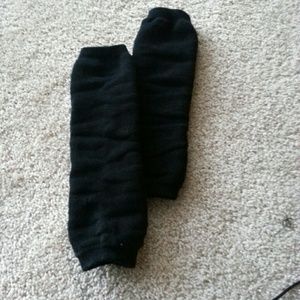 Fleece lined leg warmers