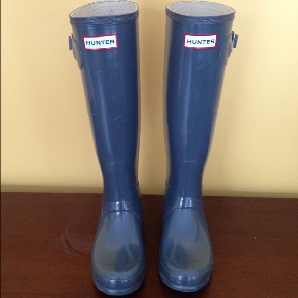 Hunter Original Gloss boots! In great condition !