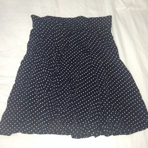Brandy Melville polka dot skirt