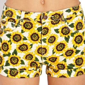 Sunflower Denim Cuffed Short