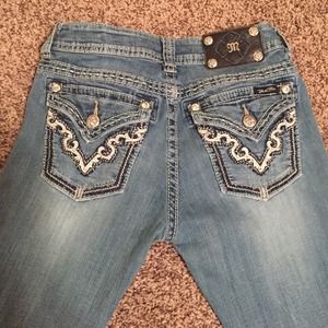 Seriously worn Miss Me Jeans