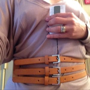 Leather belt