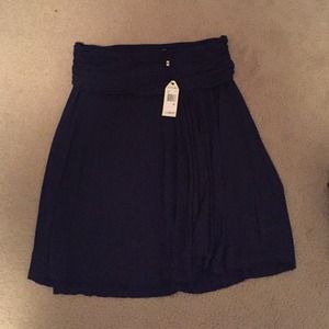 Navy skirt
