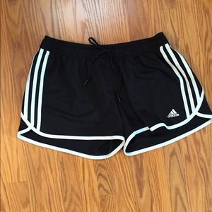 Black athletic shorts
