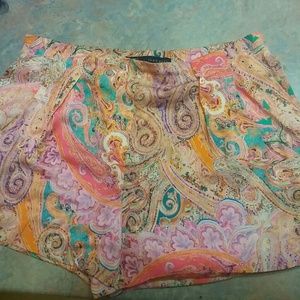 Zara Silk shorts
