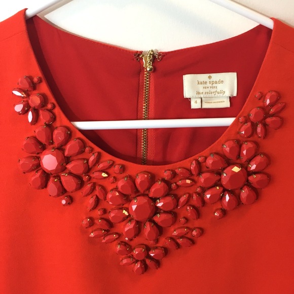 kate spade Tops - Kate Spade Jeweled Blouse