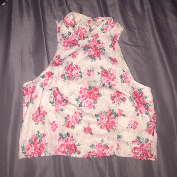 Flower crop top - Picture 1 of 1