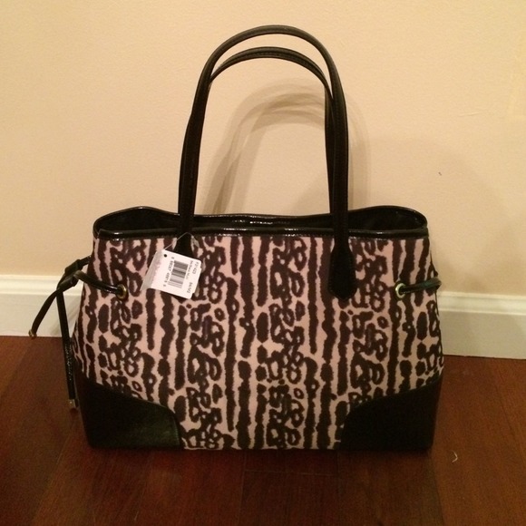 Authentic Leopard Print Coach Bag