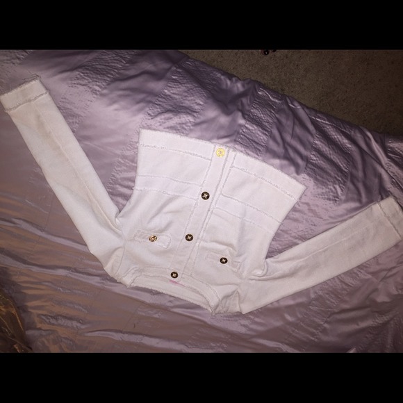 Beautiful white everyday or office jacket - Picture 1 of 4