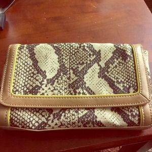Ann Taylor loft clutch