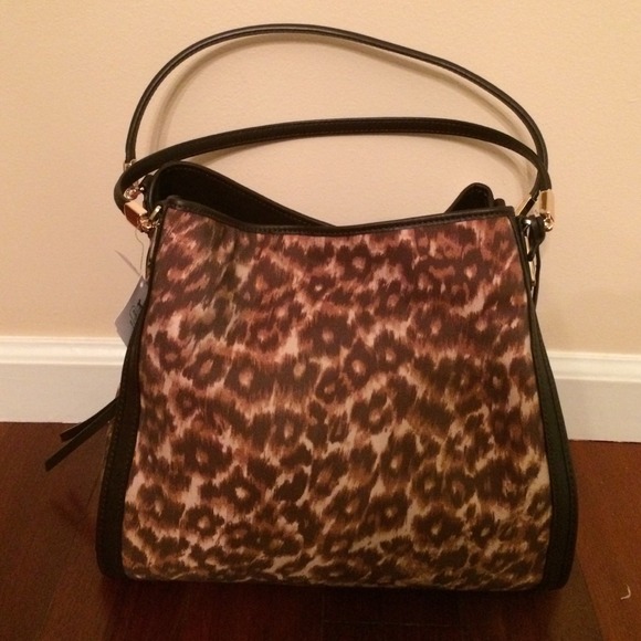 Authentic Cheetah Print Coach Purse