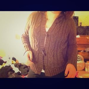 Brown sweater