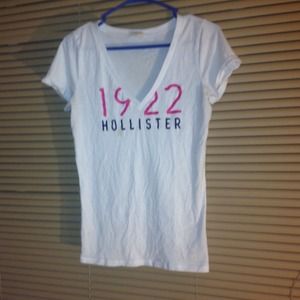 White Hollister Top