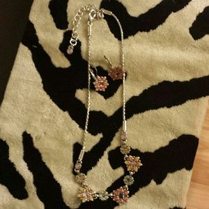 Brighton necklace and earrings.