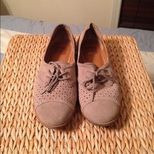 Suede Oxfords