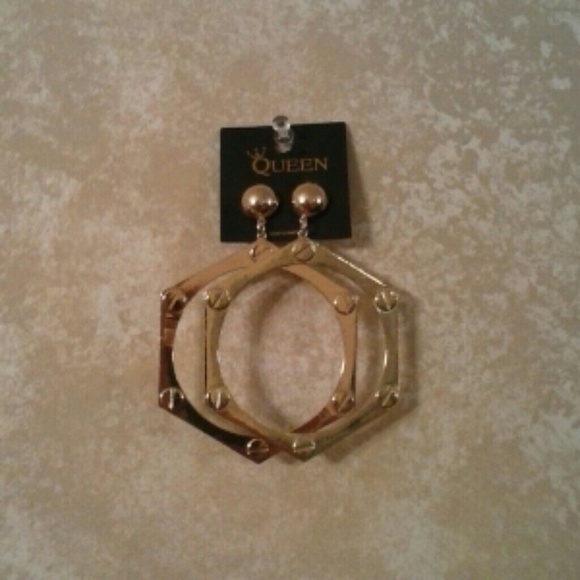 Large Geometric Earrings