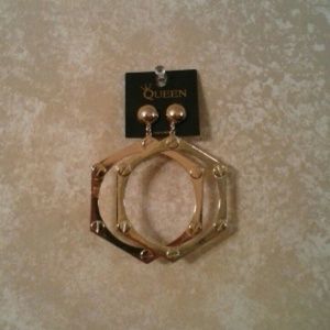 Large Geometric Earrings
