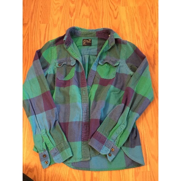 Plaid button up