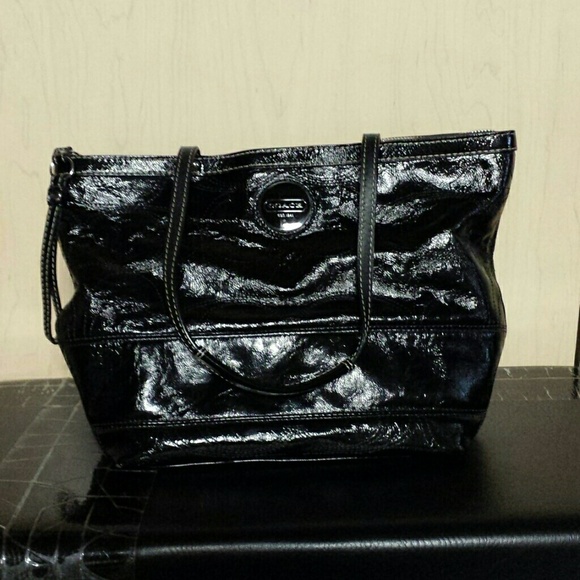 Black coach bag