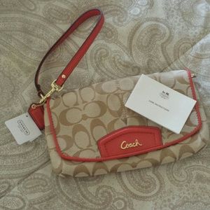 coach wristlet/shoulder bag.