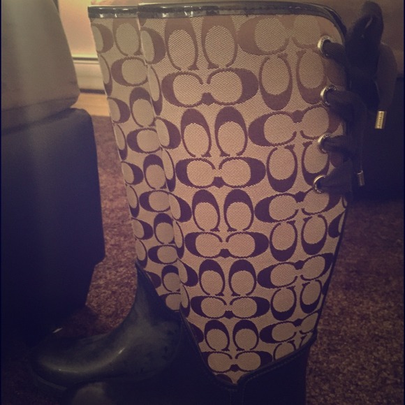 Coach Rain Boots!