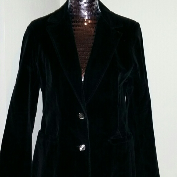 Black Velvet Blazer