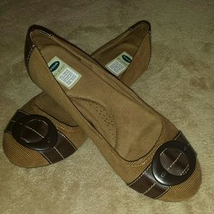 Dr Scholls Brown Corderoy flats