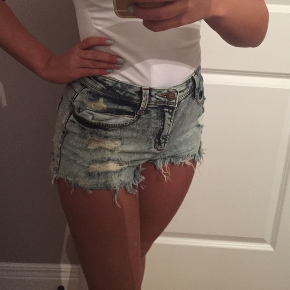 Other - High waisted Jean shorts