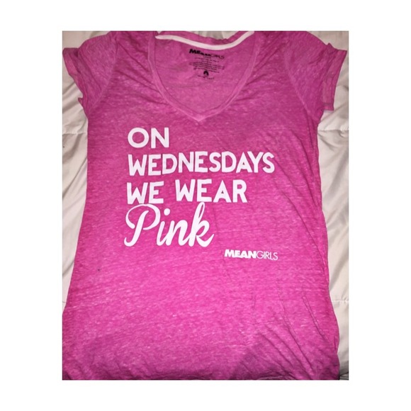 "On Wednesdays We Wear Pink" Tee Shirt