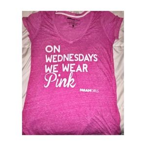 "On Wednesdays We Wear Pink" Tee Shirt
