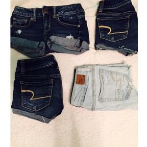 Bottom Left Pair American Eagle Shorts