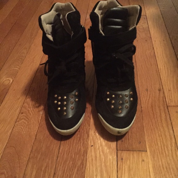 Zara sneaker wedges