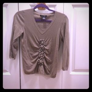 Beige stone sweater
