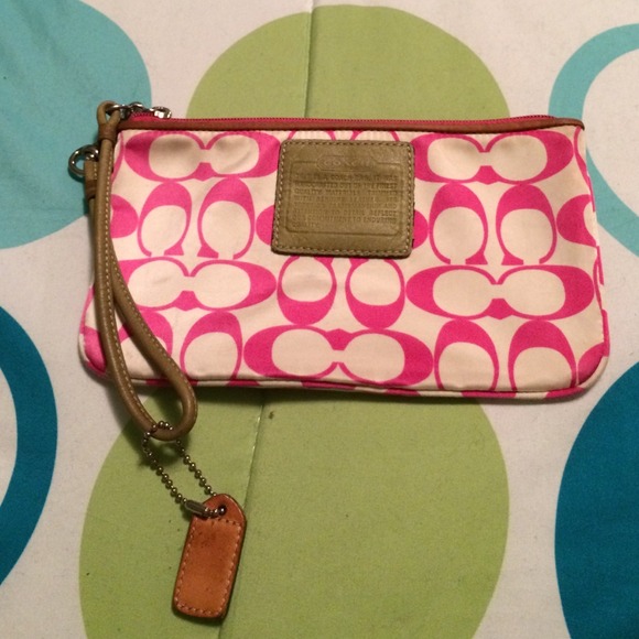 Coach wristlet
