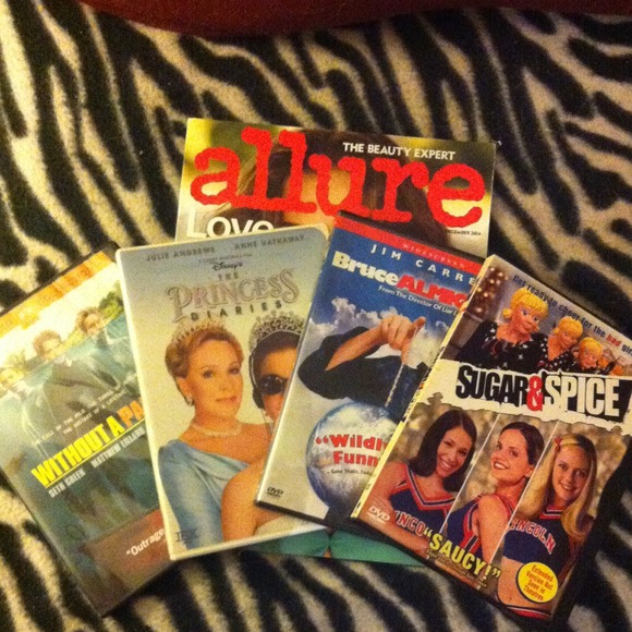 Four comedy DVDs played once!