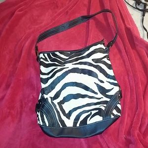 Zebra Print HandBag