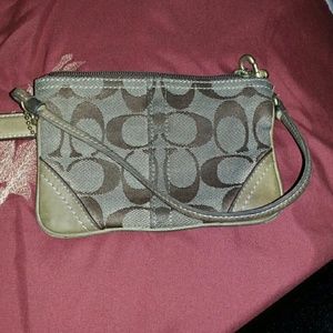 Coach wristlet