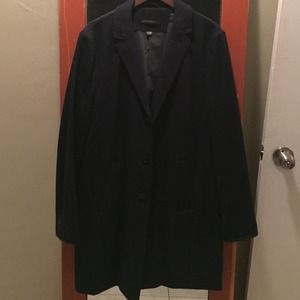 JV Star USA Men's Navy Car Coat - NEVER WORN.