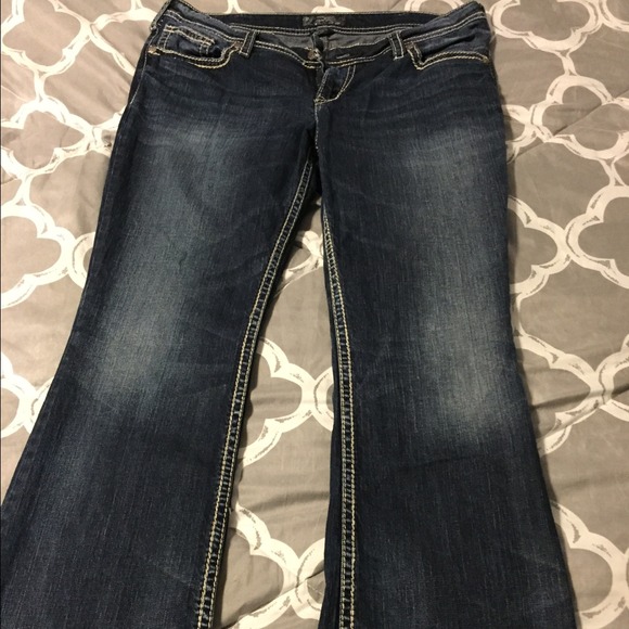 Silver jeans!