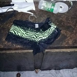 Zebra print underwear